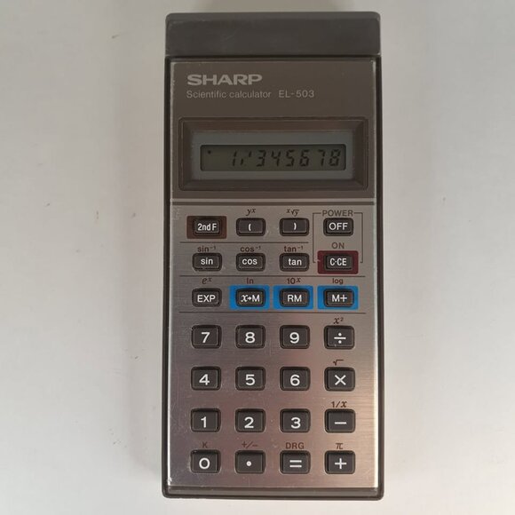 Vintage Sharp EL-503 Scientific Calculator - Picture 1 of 9